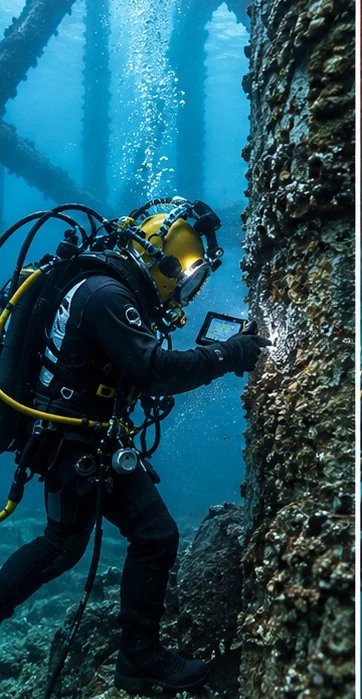 Representative underwater inspection context
